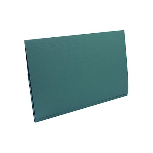 Exacompta Guildhall Full Flap Pocket Wallet Foolscap Blue (50 Pack) PW2 BLU (GH14013)