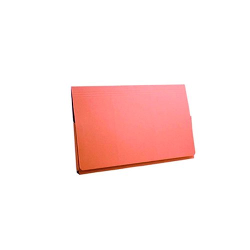 Exacompta Guildhall Full Flap Pocket Wallet Foolscap Orange (50 Pack) PW2 ORG (GH14019)