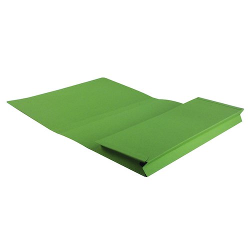 Exacompta Guildhall Brief Size Pocket Wallet 14x10in Green (50 Pack) PW3 GRN (GH14023)