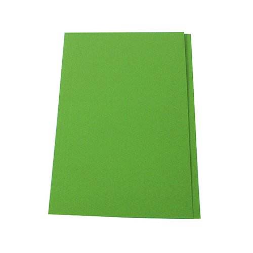 Exacompta Guildhall Square Cut Folder 315gsm Foolscap Green (100 Pack) FS315 GRNZ (GH14095)
