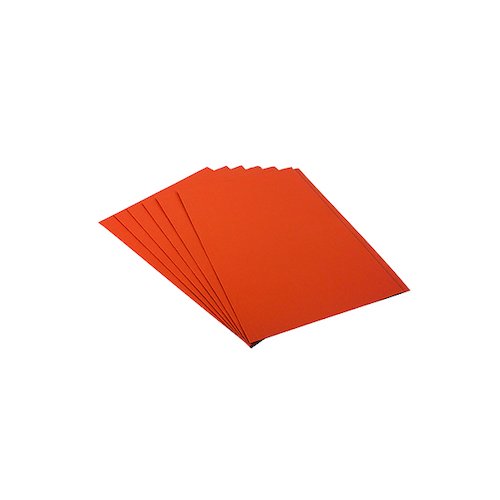 Exacompta Guildhall Square Cut Folder 315gsm Foolscap Orange (100 Pack) FS315 ORGZ (GH14099)