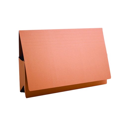 Exacompta Guildhall Probate Document Wallet 315gsm Orange (25 Pack) PRW2 ORG (GH14737)