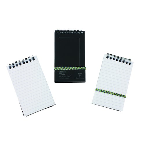 Clairefontaine Europa Minor Notemaker 127x76mm Black (10 Pack) 3012 (GH22954)