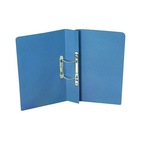 Exacompta Guildhall Heavyweight Transfer Spiral File 420gsm Foolscap Blue (25 Pack) 211/7000 (GH23040)