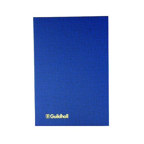 Exacompta Guildhall 4 Cash Columns Account Book 80 Pages 31/4 1016 (GH314)