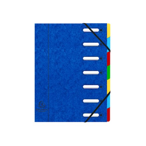 Exacompta Harmonika 7 Part File A4 Blue 55072E (GH55072)