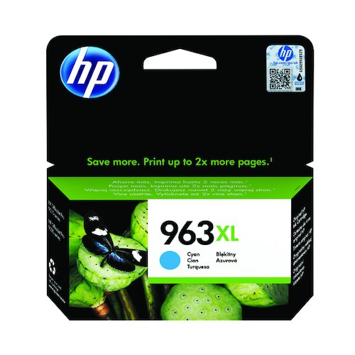 HP 963XL High Yield Original Ink Cartridge (HP3JA27AE)