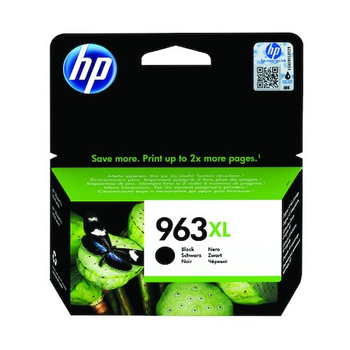 HP 963XL High Yield Original Ink Cartridge (HP3JA30AE)