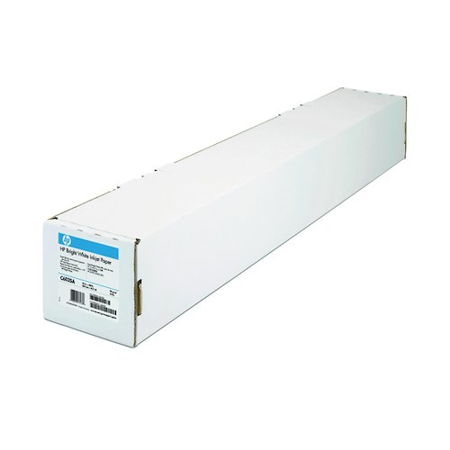 HP Bright White Inkjet Paper 841mm x 45.7m Q1444A (HPQ1444A)