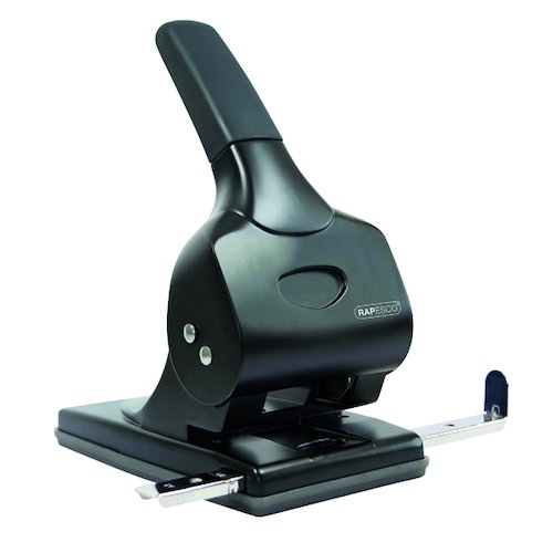 Rapesco ALU 65 Hole Punch Metal Black 1015 (HT00157)