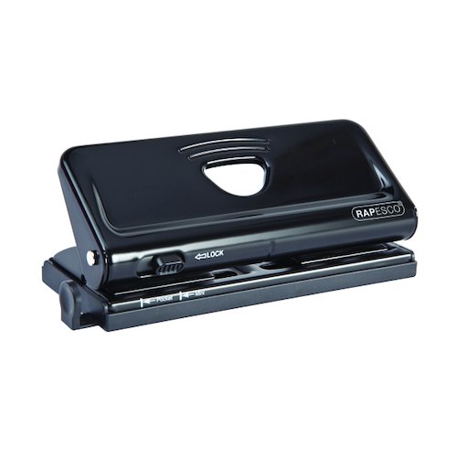 Rapesco Diary Punch 6 Hole Black PF66POB1 (HT45429)