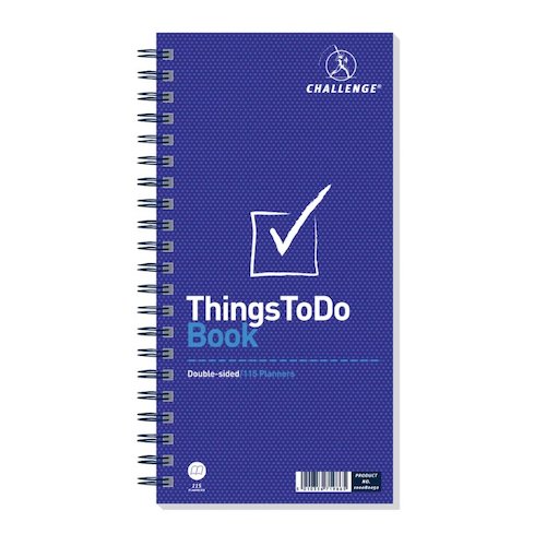 Challenge Things to Do Wirebound Notebook (JDC71986)