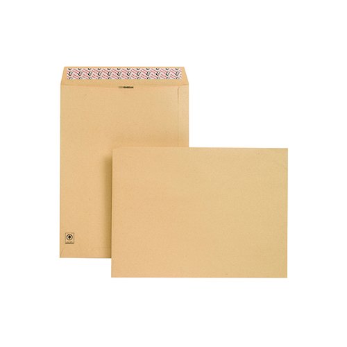 New Guardian Envelope 406x305mm Pocket Peel and Seal 130gsm Manilla (125 Pack) D23703 (JDD23703)