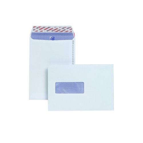 Plus Fabric C5 Envelopes Window Peel and Seal 120gsm White (500 Pack) E24970 (JDE24970)