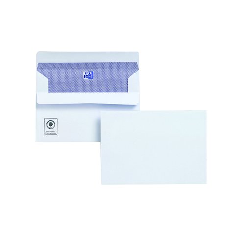 Plus Fabric C6 Envelope Wallet Self Seal 120gsm White (500 Pack) F23470 (JDF23470)