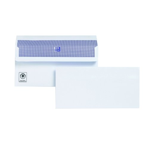 Plus Fabric DL Envelopes Wallet Self Seal 120gsm White (500 Pack) H25470 (JDH25470)