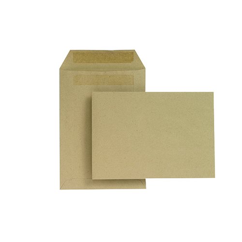 New Guardian C5 Envelopes Pocket Self Seal 80gsm Manilla (500 Pack) H26211 (JDH26211)