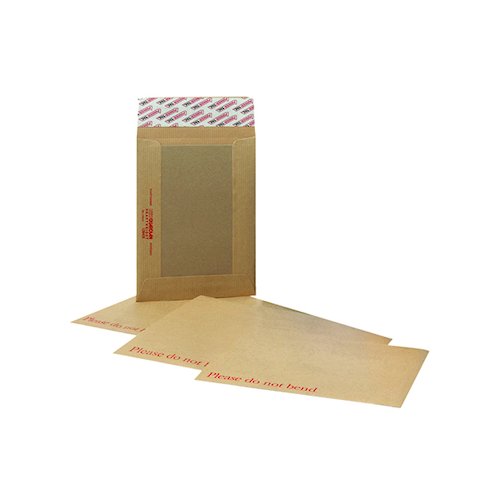 New Guardian C4 Envelopes Board Back Peel and Seal 130gsm Manilla (125 Pack) H26326 (JDH26326)