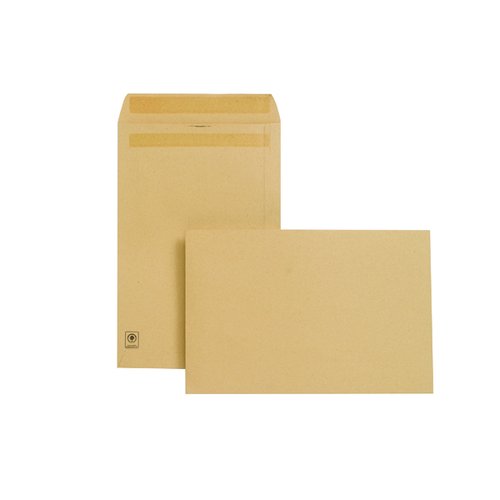 New Guardian Envelope 381x254mm Pocket Self Seal 130gsm Manilla (250 Pack) J27403 (JDJ27403)