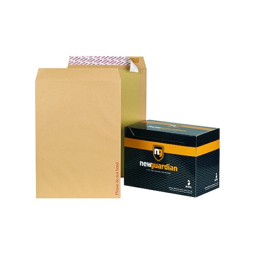 New Guardian C3 Envelope Board Back Peel and Seal 130gsm Manilla  (50 Pack) K27926 (JDK27926)