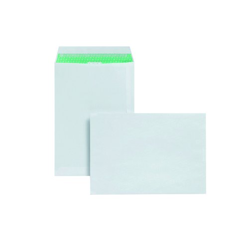 Basildon Bond C4 Envelopes Pocket Peel and Seal 120gsm White (50 Pack) L80281 (JDL80281)