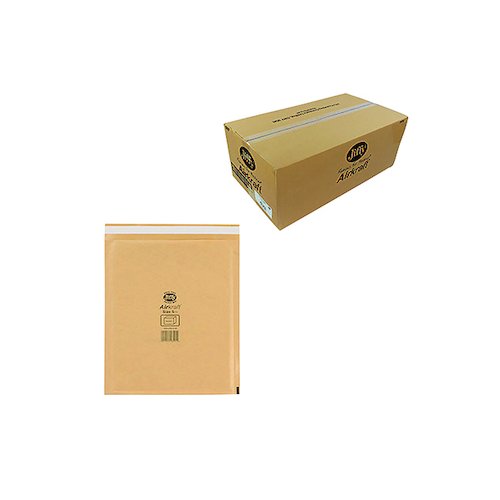 Jiffy AirKraft Bag Size 5 260x345mm Gold (50 Pack) JL GO 5 (JF15500)