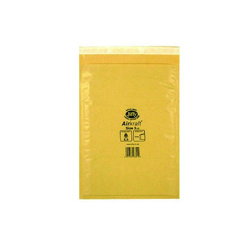 Jiffy AirKraft Bag Size 3 220x320mm Gold GO 3 (10 Pack) MMUL04604 (JF79533)