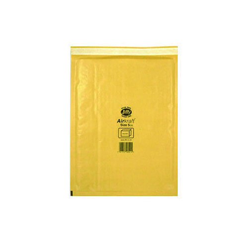 Jiffy AirKraft Bag Size 5 260x345mm Gold GO 5 (10 Pack) MMUL04605 (JF79534)