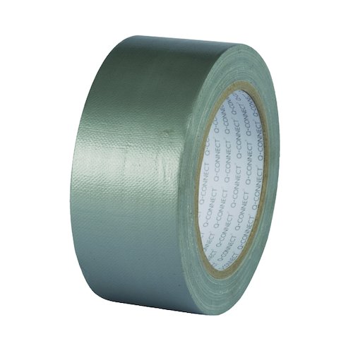 Q Connect Silver Duct Tape 48mmx25m Roll KF00290 (KF00290)