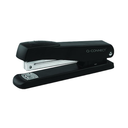 Q Connect Full Strip Metal Stapler Black KF01231 (KF01231)