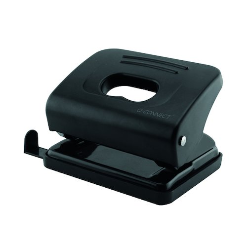 Q Connect Medium Duty Hole Punch Black 87 (KF01234)