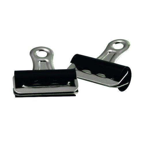 Q Connect Grip Clip 32mm Black (10 Pack) KF01288 (KF01288)