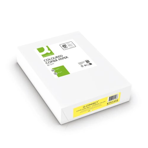 Q Connect Bright Coloured Copier Paper Ream (KF01426)