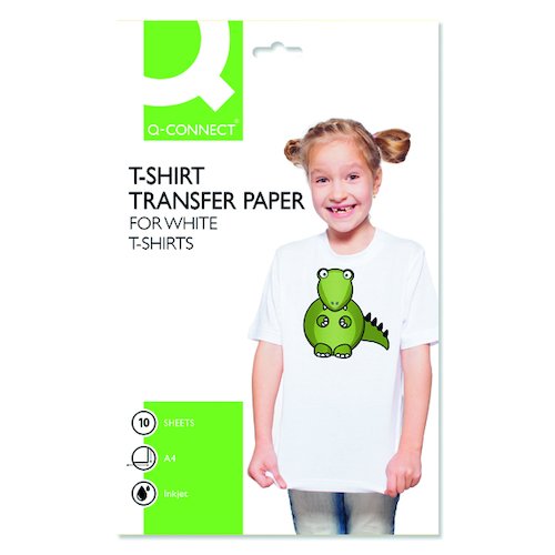 Q Connect T Shirt Transfer Paper (10 Pack) KF01430 (KF01430)