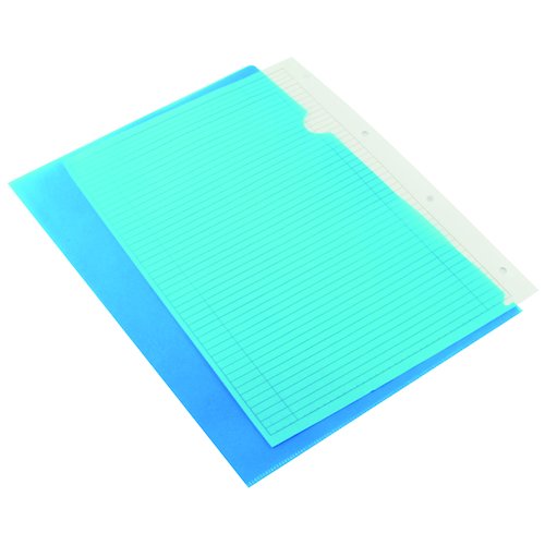 Q Connect Cut Flush Folder A4 Blue (100 Pack) KF01486 (KF01486)