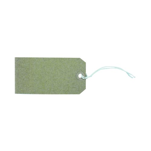 Strung Tag 120x60mm Buff (1000 Pack) KF01600 (KF01600)