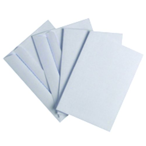 Q Connect C6 Envelope Wallet Self Seal 80gsm White (1000 Pack) KF02714 (KF02714)