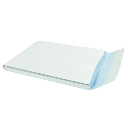 Q Connect C4 Envelopes Window Gusset Peel and Seal 120gsm White (125 Pack) KF02891 (KF02891)