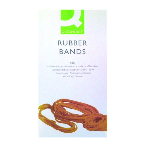 Q Connect Rubber Bands No.14 50.8 x 1.6mm 500g KF10523 (KF10523)