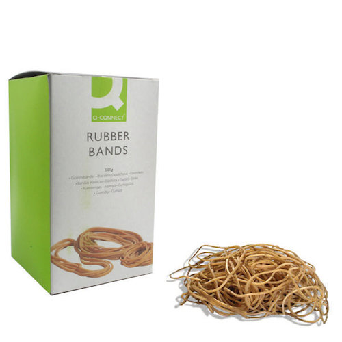 Q Connect Rubber Bands No.30 50.8 x 3.2mm 500g KF10535 (KF10535)