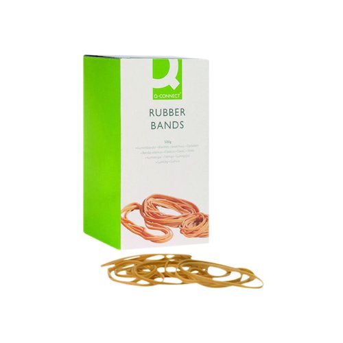 Q Connect Rubber Bands No.32 76.2 x 3.2mm 500g KF10537 (KF10537)