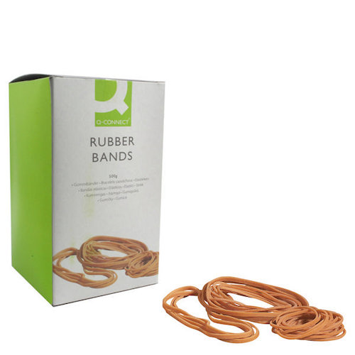 Q Connect Rubber Bands No.89 152.4 x 12.7mm 500g KF10573 (KF10573)