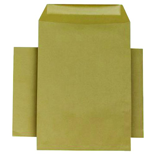 Q Connect Envelope 254x178mm Pocket Self Seal 90gsm Manilla (250 Pack) KF3445 (KF3445)