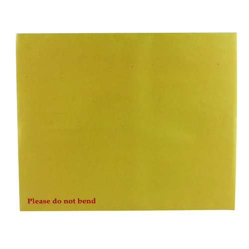 Q Connect Envelope 394x318mm Board Back Peel and Seal 115gsm Manilla (125 Pack) KF3522 (KF3522)
