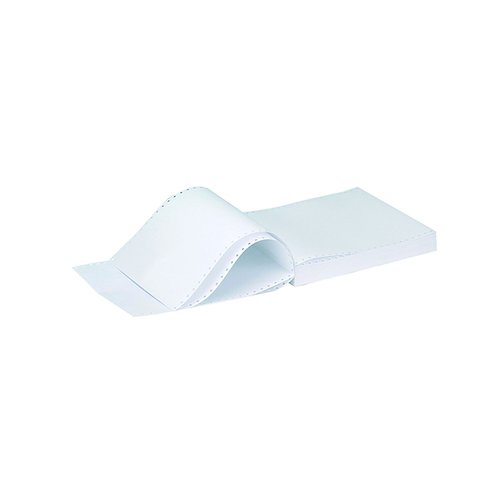 Q Connect 11 x 9.5 Inches 1 Part 70gsm Plain Listing Paper (2000 Pack) C17MP (KF50067)
