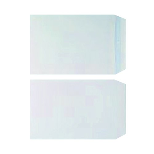 Q Connect C5 Envelopes Pocket Self Seal 100gsm White (500 Pack) KF97367 (KF97367)
