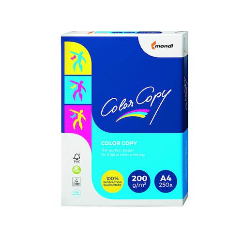 Color Copy A4 White Paper 200gsm (250 Pack) CCW0325 (LG40428)