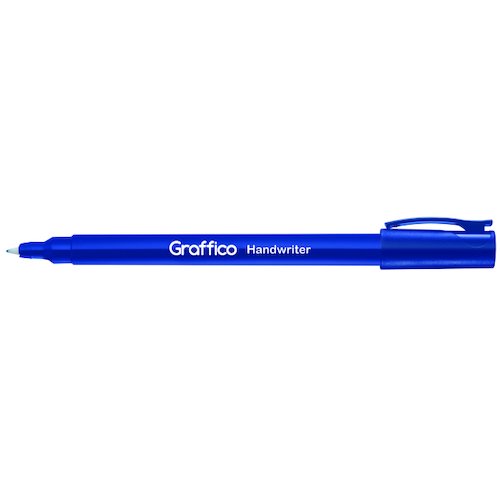 Graffico Handwriter Fineliner Pen Blue (200 Pack) 31262/200 (LL04944)
