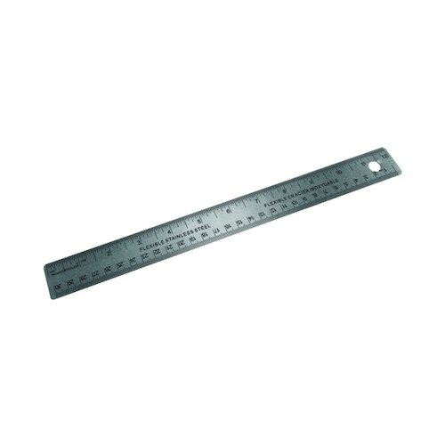 Stainless Steel 30cm/300mm Ruler 796900 (LL95697)