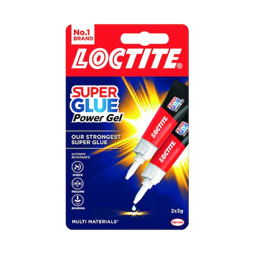Loctite Super Glue Power Flex Gel 3g (2 Pack) 2560191 (LO06043)